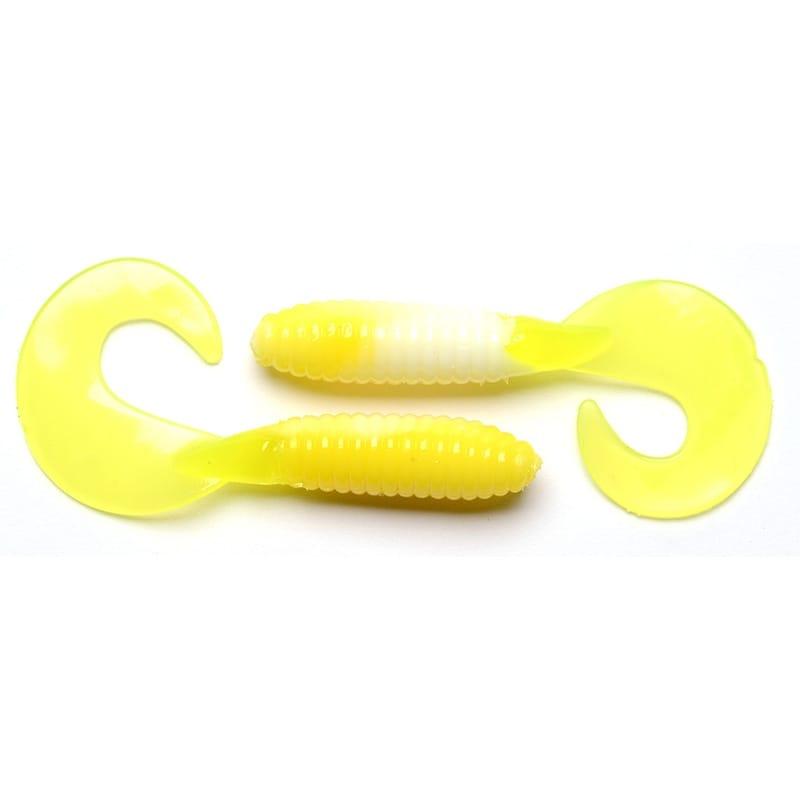 Big Bite Baits Fat Grub Acid Rain 8 cm - 10-pack