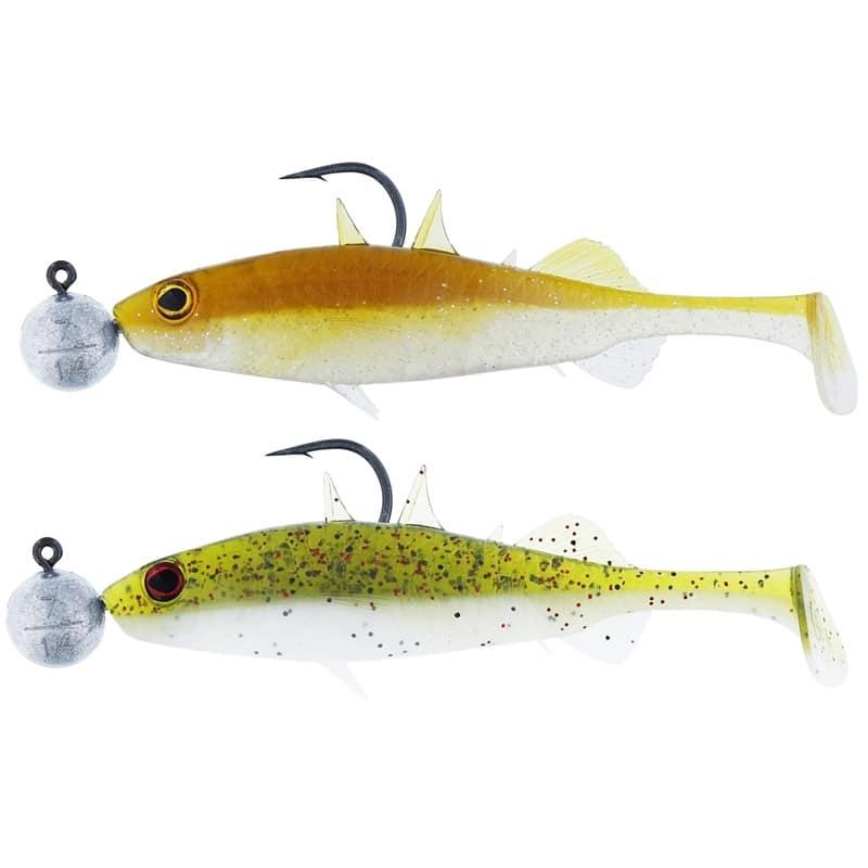 Westin Stanley The Stickleback Shadtail R 'N R 7,5cm 7g #4/0 Clear Water Mix 11 2pcs