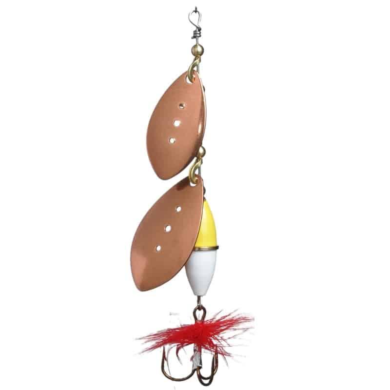 Myran Wipp Spinnare Dubbel L 12g Koppar