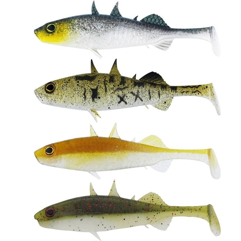 Westin Stanley The Stickleback Shadtail 5,5cm 1,5g Clear Water Mix 9 4pcs från Westin
