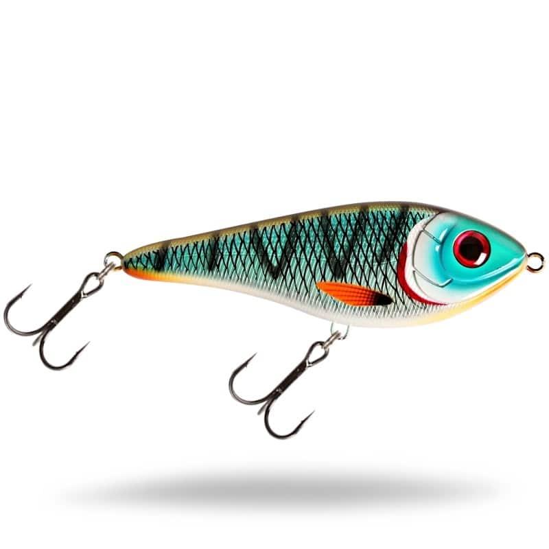 Strike Pro Buster Swim - Slow Sink - 13cm - 65g - Tiger Cichlid från Strike Pro
