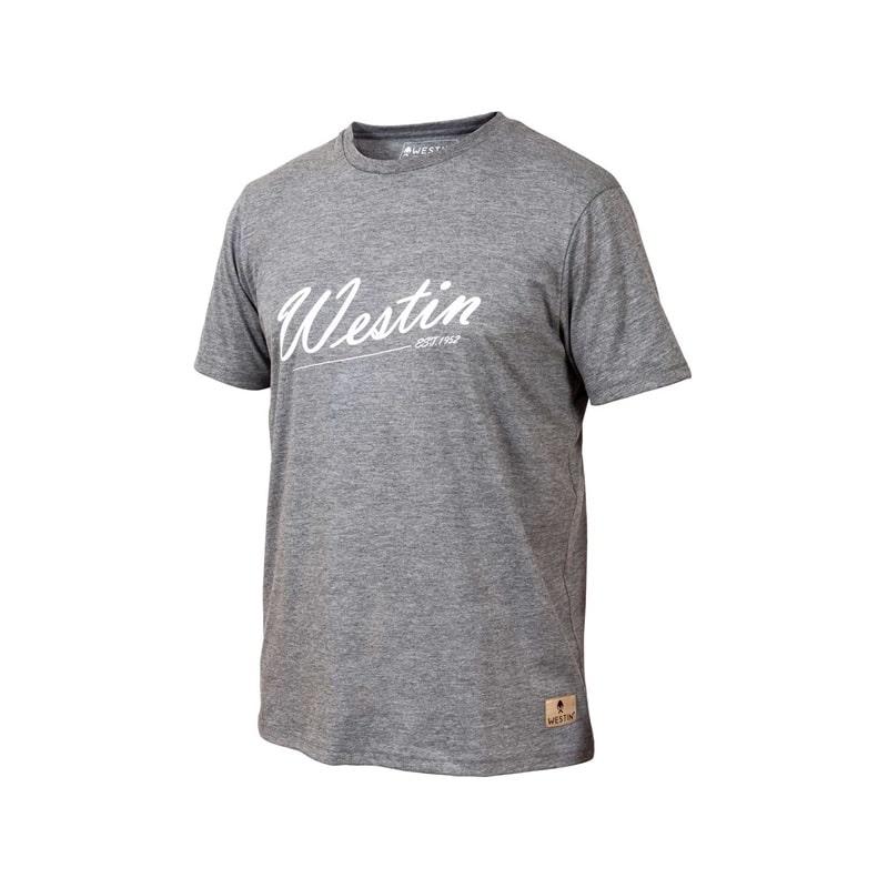Westin Old School T-Shirt M Grey Melange
