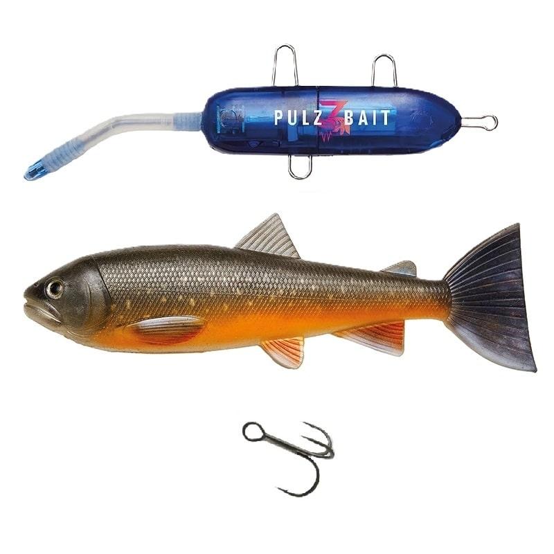 Pulz Bait Starter Kit Trout 15cm - Arctic Char + Laddpaket