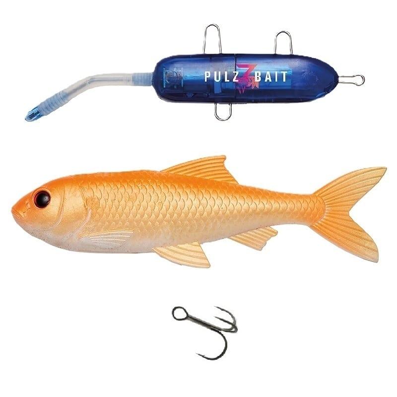 Pulz Bait Starter Kit Roach 20cm - Gold Fish + Laddpaket