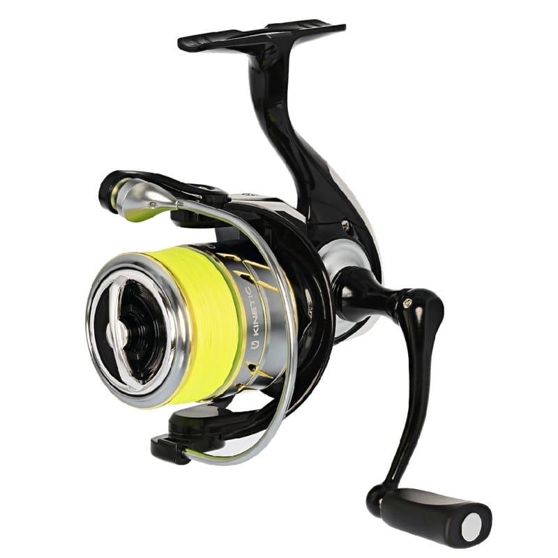 Kinetic Haspelrulle Ciri 3000 FD 5+1BB med Flätlina 0.20mm/125m