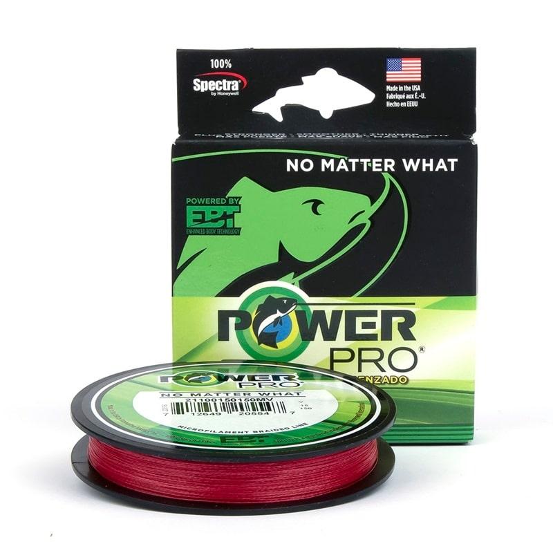 PowerPro Line 135m 0.15mm 9kg Vermillion Red