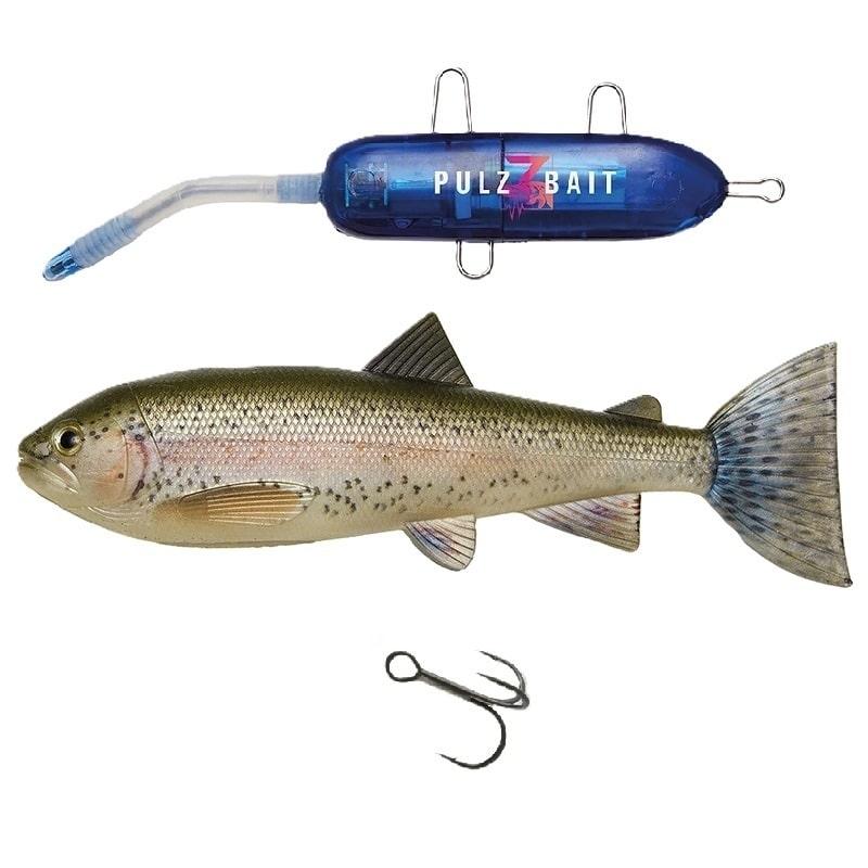 Pulz Bait Starter Kit Trout 20cm - Rainbow Trout + Laddpaket