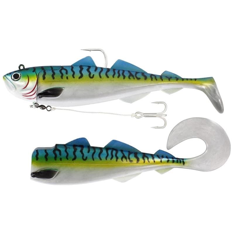 Westin Crazy Daisy Jig 300g 23cm Mackerel #7/0+#2/0 1+2pcs