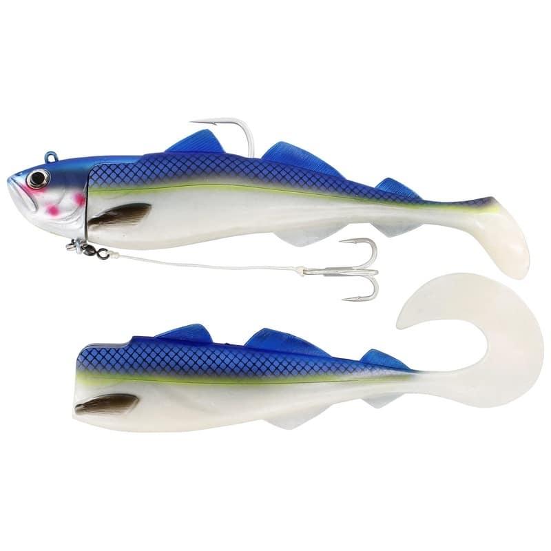 Westin Crazy Daisy Jig 300g 23cm Blue Pearl #7/0+#2/0 1+2pcs
