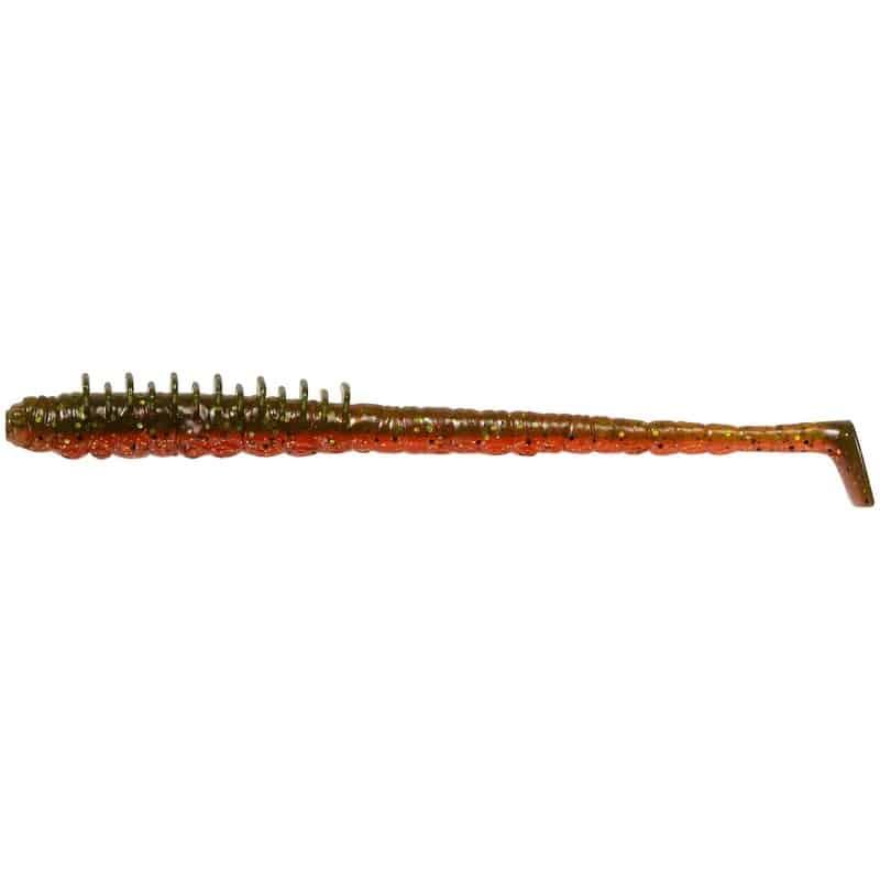 Westin Wiggle Worm Creaturebait 11cm 4g Motoroil Moss 4pcs
