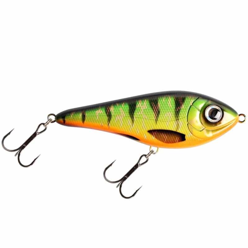 Strike Pro Buster Swim JR - Slow Sink - 10,5cm - 40g - Green Tiger från Strike Pro