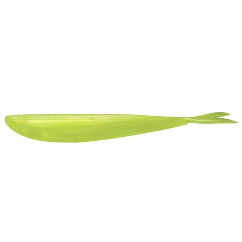 Lunker City Fin-S Fish Chartreuse Silk 6,35cm 20-pack