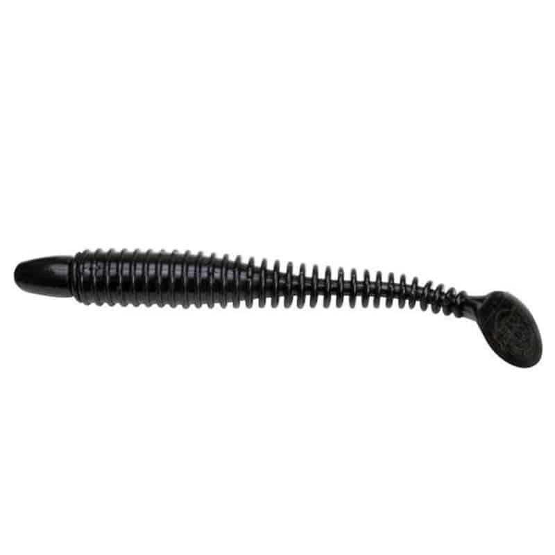 Lunker City Swimmin' Ribster Black 10,2cm 9-pack