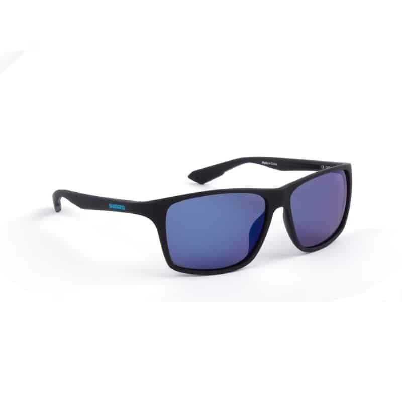 Shimano Eyewear Technium Matte Black & Blue Mirror från Shimano