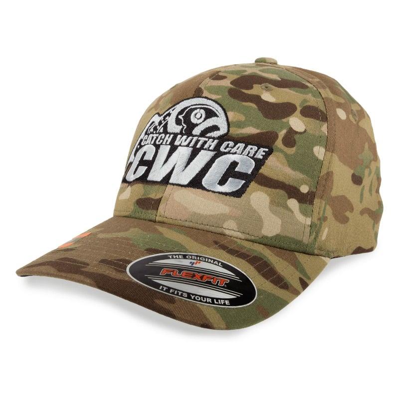 CWC Flexfit Cap - Camo CWC Logo - L/XL från CWC