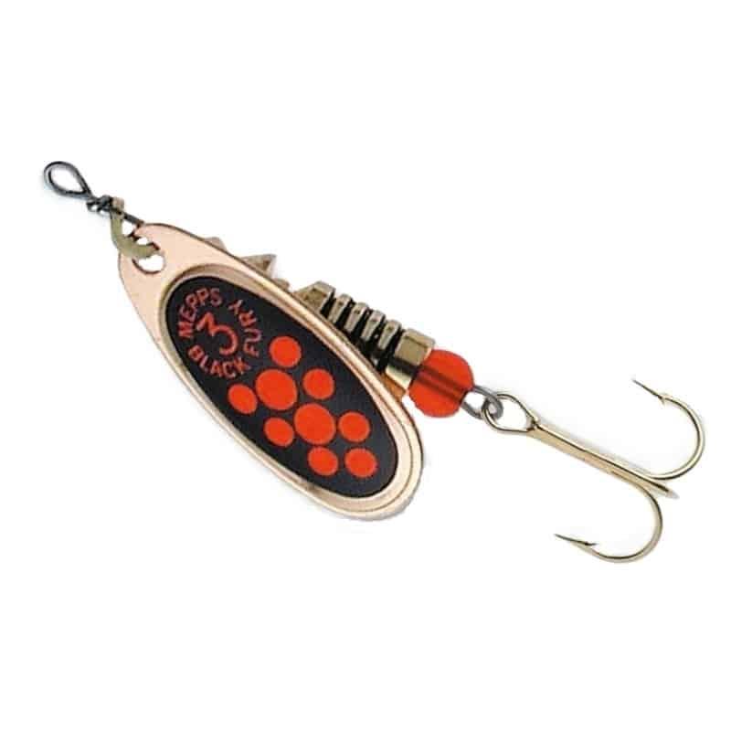 Mepps Black Fury 2 4,5g Koppar/Orange
