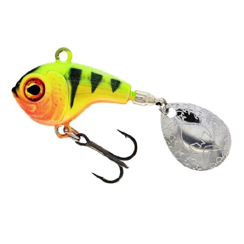 Westin Dropbite Spin Tail Jig 3,4cm 17g Chartreuse Perch