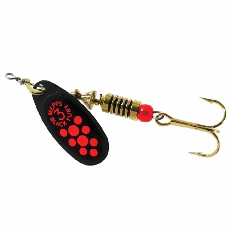 Mepps Black Fury 3 6,5g Svart/Orange