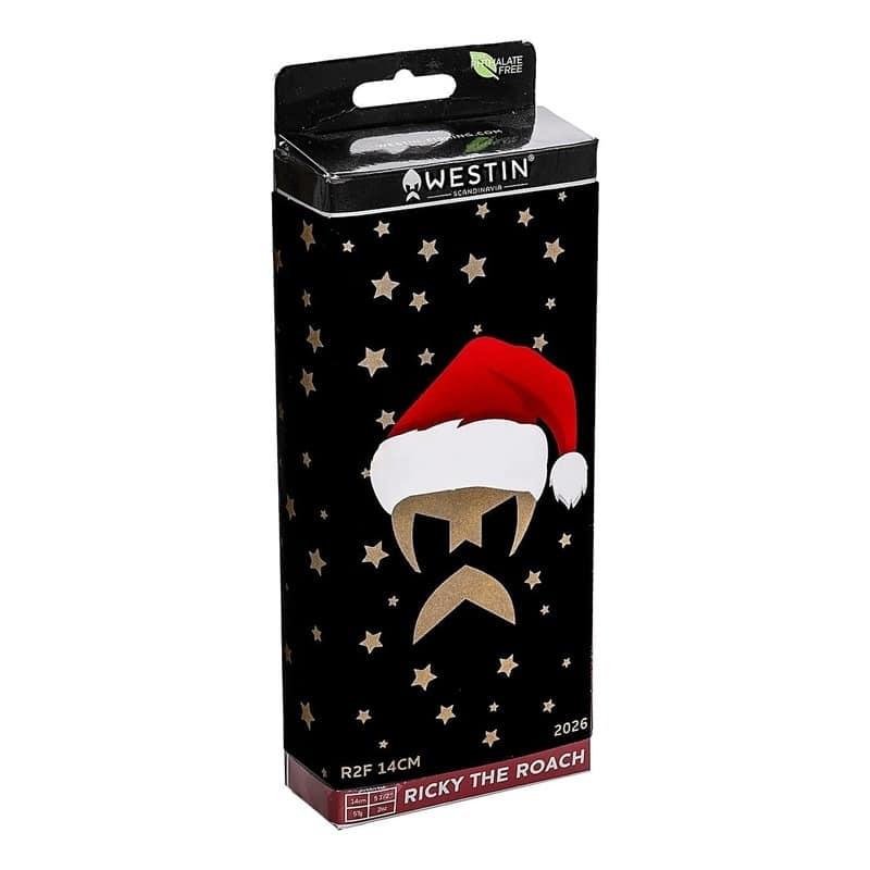 Westin 2026 Ricky The Roach Shadtail R2F Christmas Edition 14cm 57g Sinking