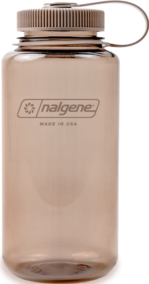 Nalgene Bottle 1 l Wide Mouth Sustain Mocha