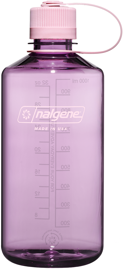 Nalgene Bottle 1 l Narrow Mouth Sustain Cherry Blossom