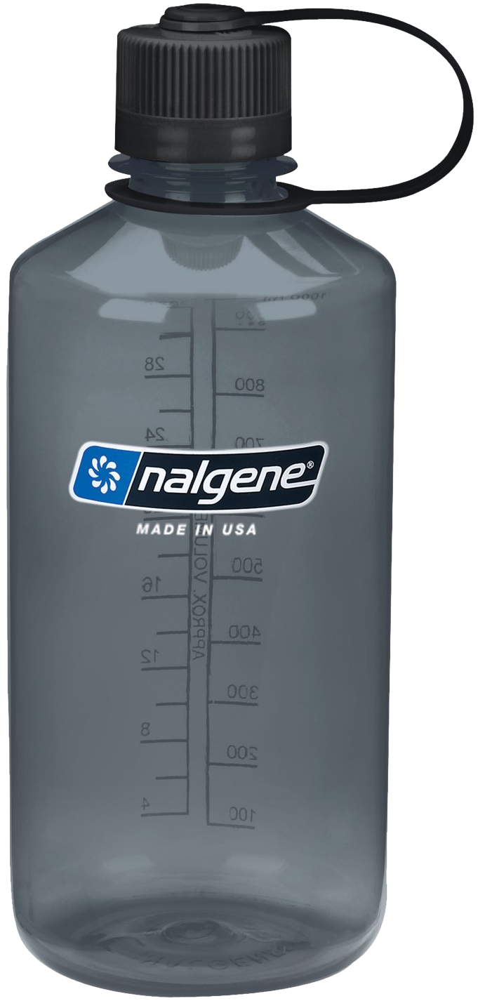 Nalgene Bottle 1 l Narrow Mouth Sustain Gray