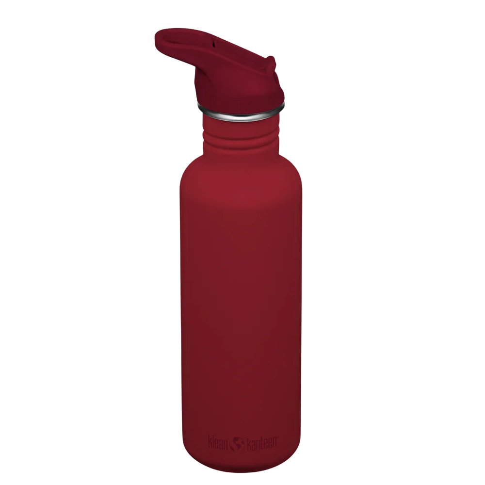Klean Kanteen Classic 800Ml (W/Flip Seal Sport) Garnet