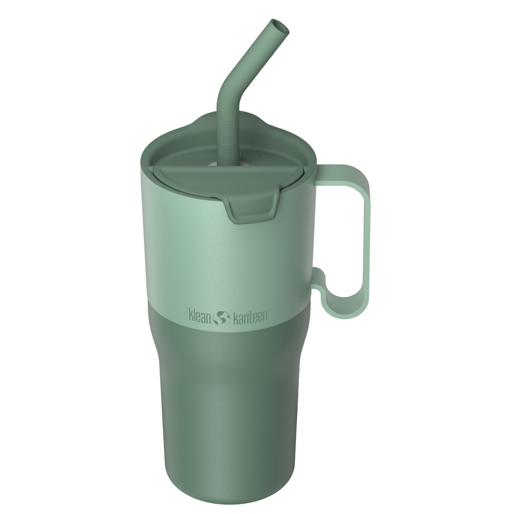 Klean Kanteen Rise Tumbler 770Ml (W/Straw & Flip Lid) Iceberg