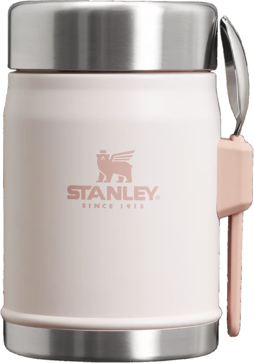 Stanley Vacuum Food Jar With Spoon Rose Quartz