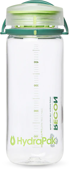 Hydrapak Recon 500 ml Clear/Evergreen & Lime