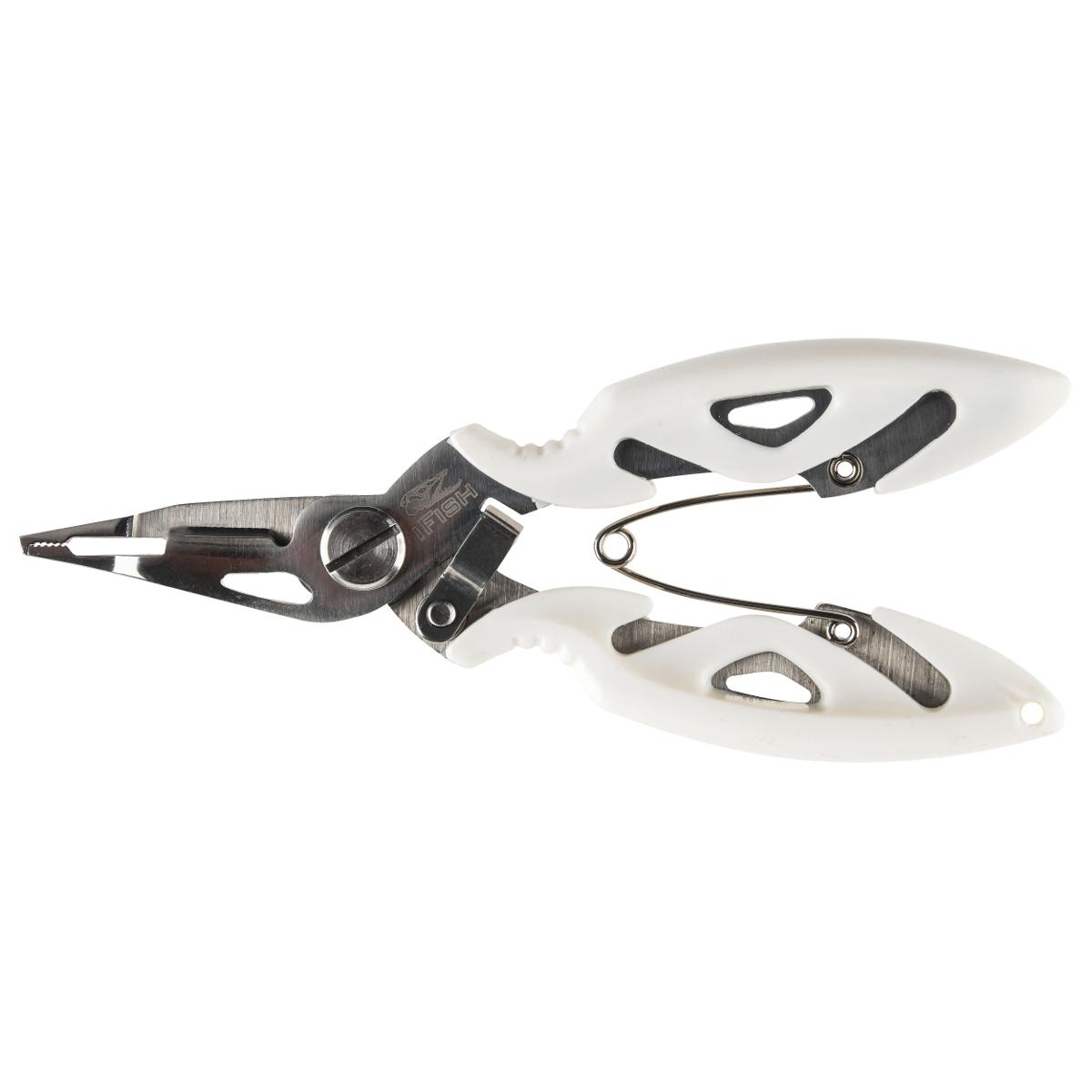 iFish Mini Split Ring Pliers White