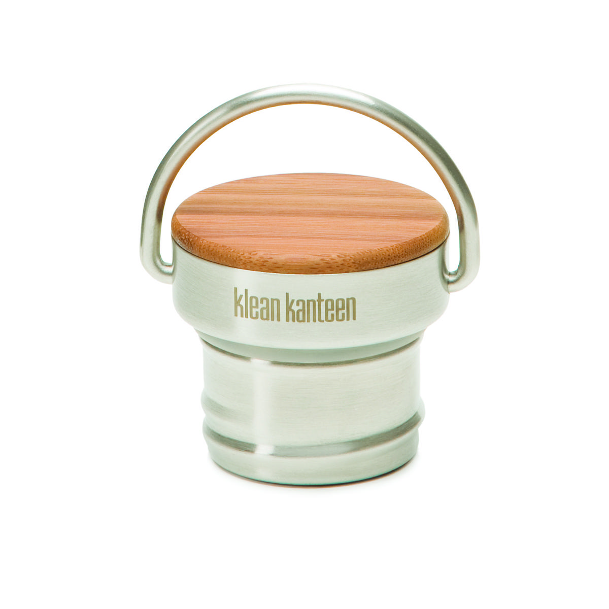 Klean Kanteen Bamboo Cap Brushed Stainless