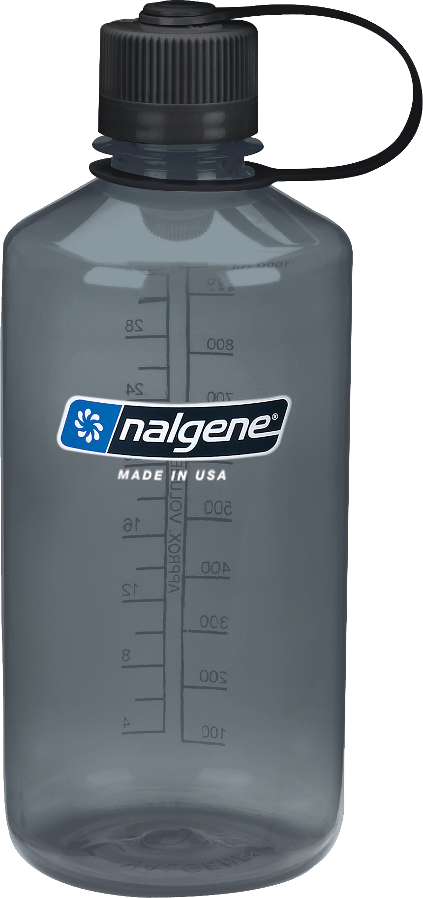 Nalgene 1L Narrow Mouth Sustain Gray