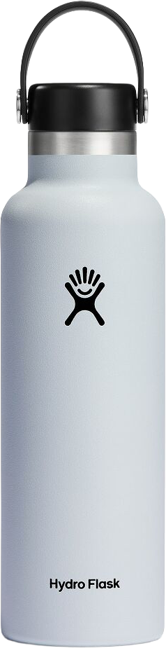 Hydro Flask 621ml Standard Flex Cap White