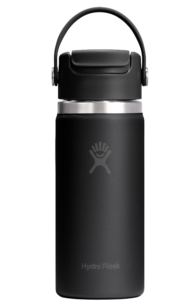 Hydro Flask Travel Mug Flip Sip 473ml Black