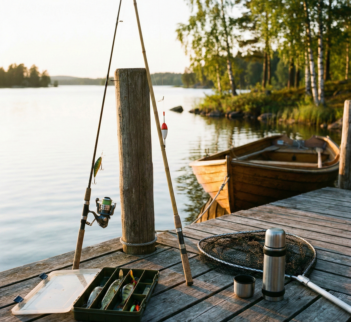 Sommarfiske - Allt för sommarfisket - spinnfiske, mete, båtfiske och trolling
