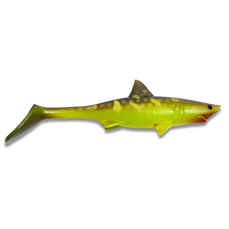 Shark Shad Lures Baby Shark Hot Pike 10cm, 9gr - 8-pack från Shark Shad Lures