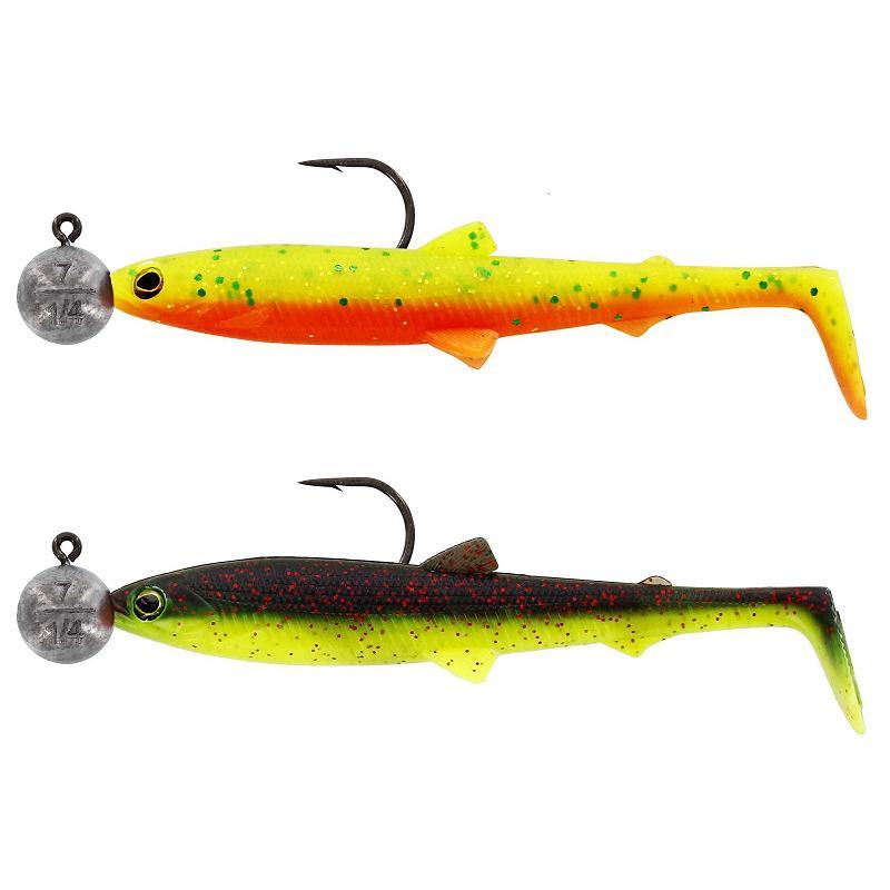 Westin BullTeez 9,5cm R 'N R 7g #4/0 2pcs Dark Water Mix 6 från Westin