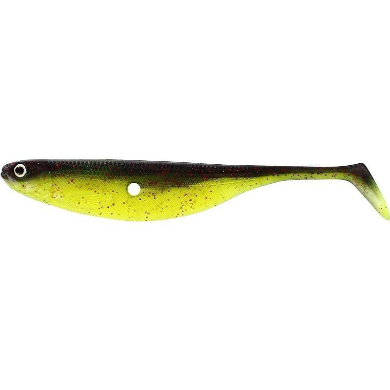 Westin ShadTeez Hollow 8cm 4g Black Chartreuse 3pcs