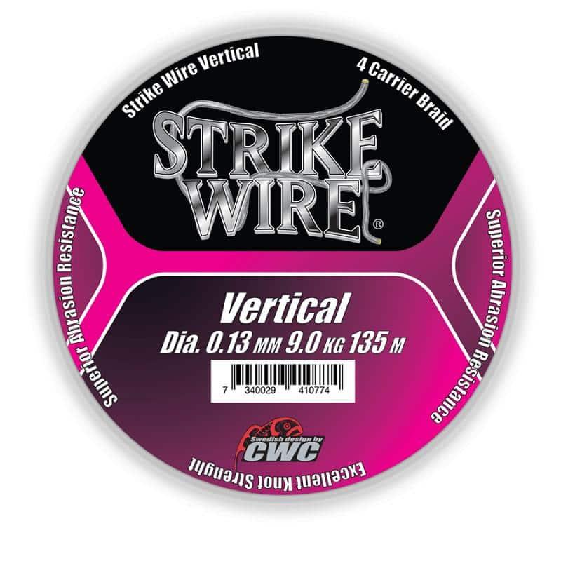 Strike Wire Vertical - 0,10mm/6kg -135m - H-V Pink från Strike Wire