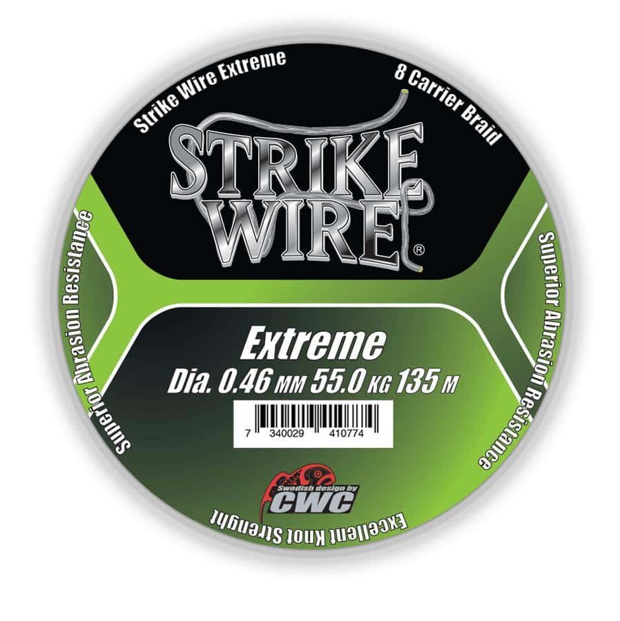 Strike Wire Extreme - 0,19mm/14kg - 135m - Mossgreen från Strike Wire