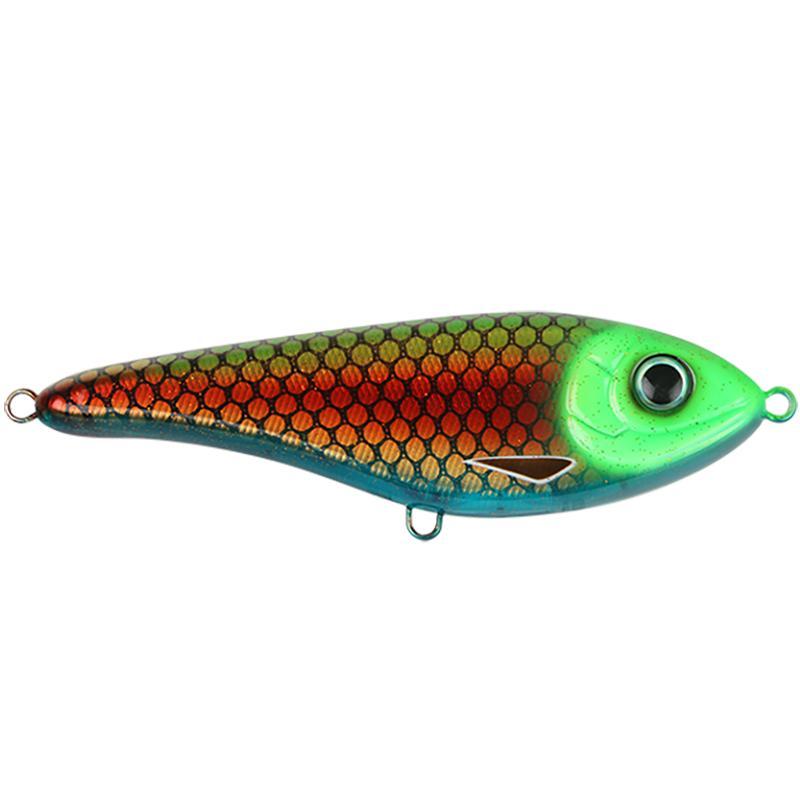 Strike Pro Buster Jerk - Sinking - 15cm - 75g - Green Mean från Strike Pro