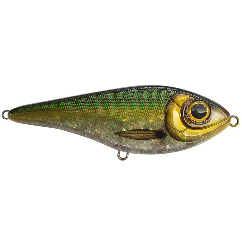 Strike Pro Buster Swim Bait - Slow Sink - 13cm - 65g - Emerald Herring från Strike Pro