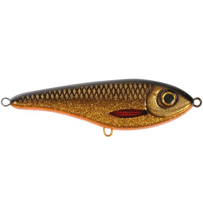 Strike Pro Buster Jerk II - Susp - 12cm - 37g - Golden Roach från Strike Pro