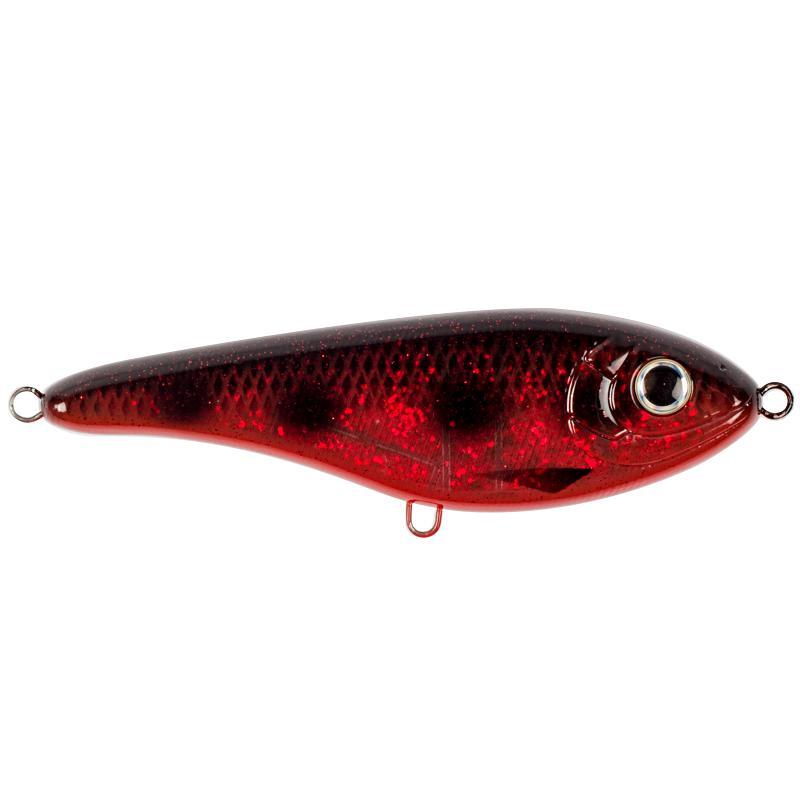 Strike Pro Buster Jerk II - Susp - 12cm - 37g - Bloody Spotted från Strike Pro