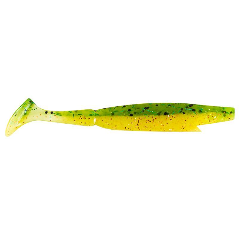 Piglet Shad - 8,5cm, 4g - Fire perch - 8pcs från The Pig