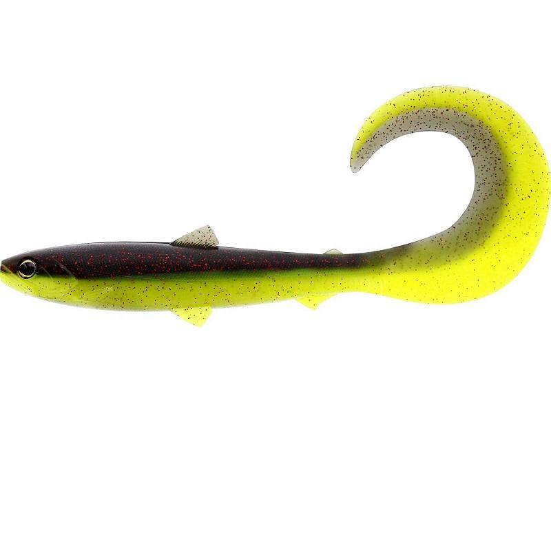 Westin BullTeez Curltail 14cm 15g Black/Chartreuse 2pcs från Westin