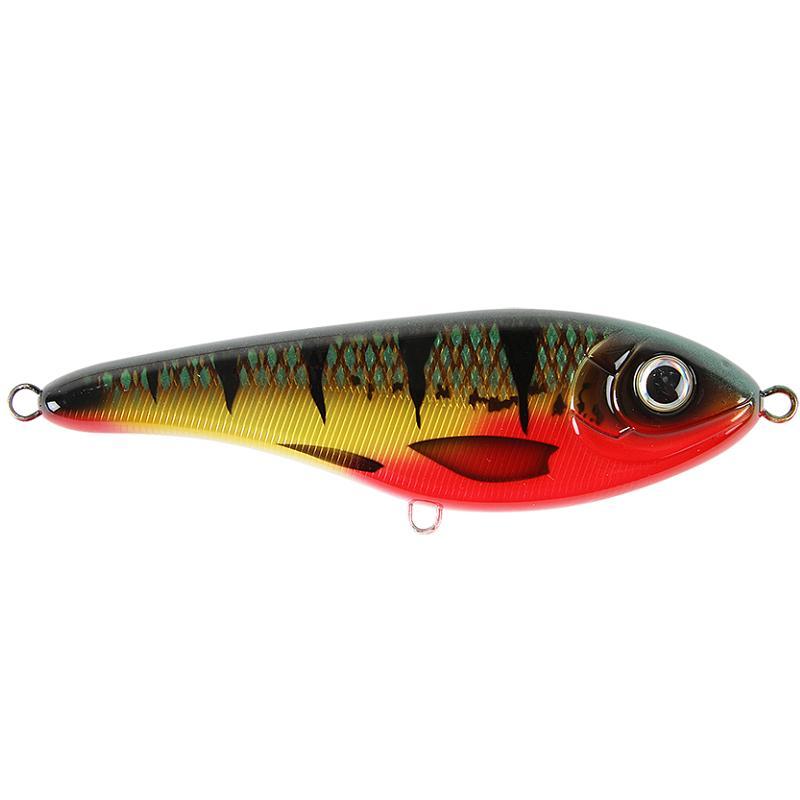 Strike Pro Buster Jerk - Sinking - 15cm - 75g - Red Perch från Strike Pro