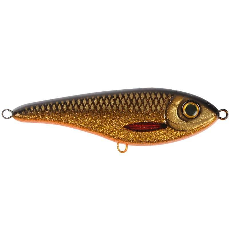 Strike Pro Buster Jerk - Sinking - 15cm - 75g - Golden Roach från Strike Pro