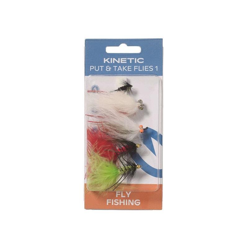 Kinetic Put N' Take Flies 1 5pcs från Kinetic